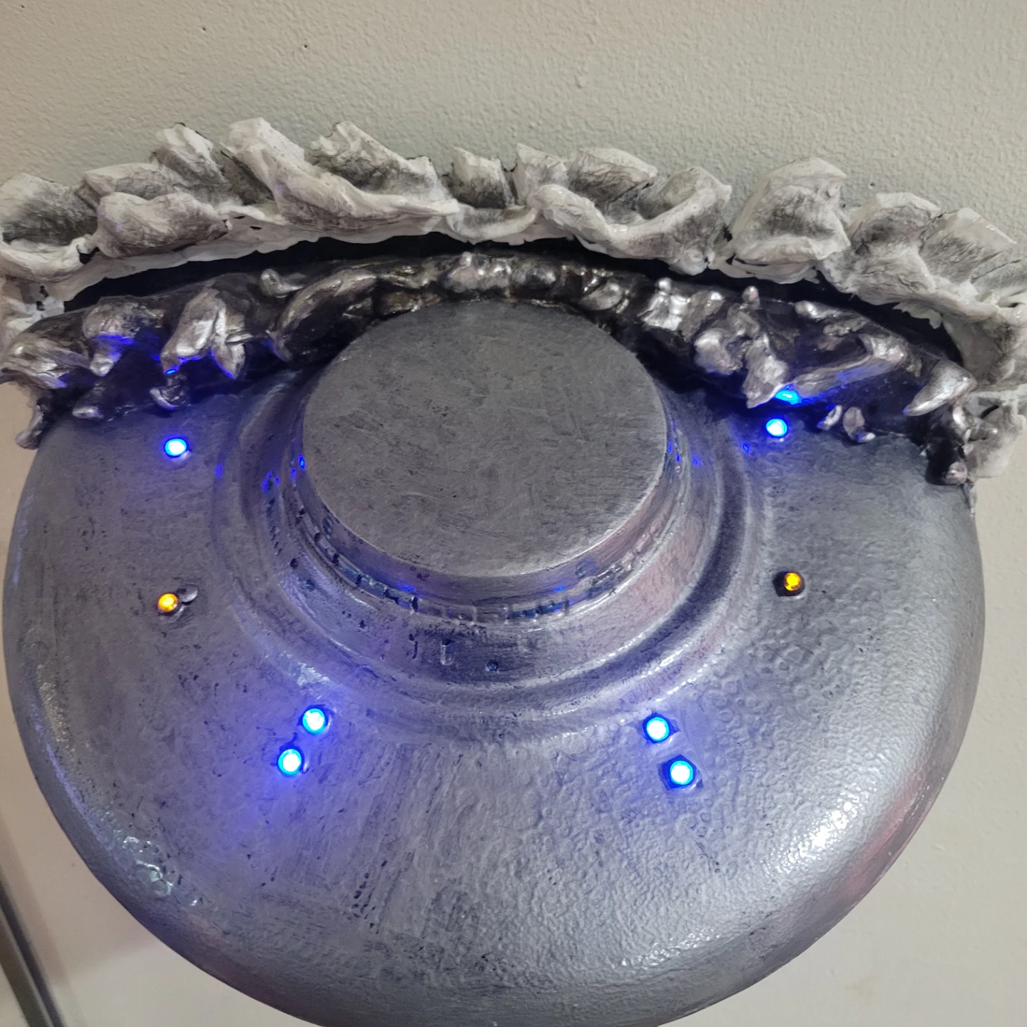 UFO Wall Decor with Lights