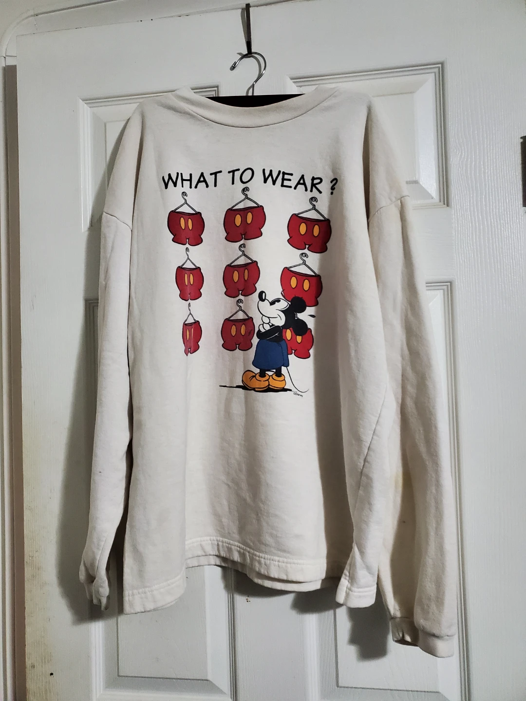 Mickey Mouse "What to Wear?" Sweatshirt - photo 3