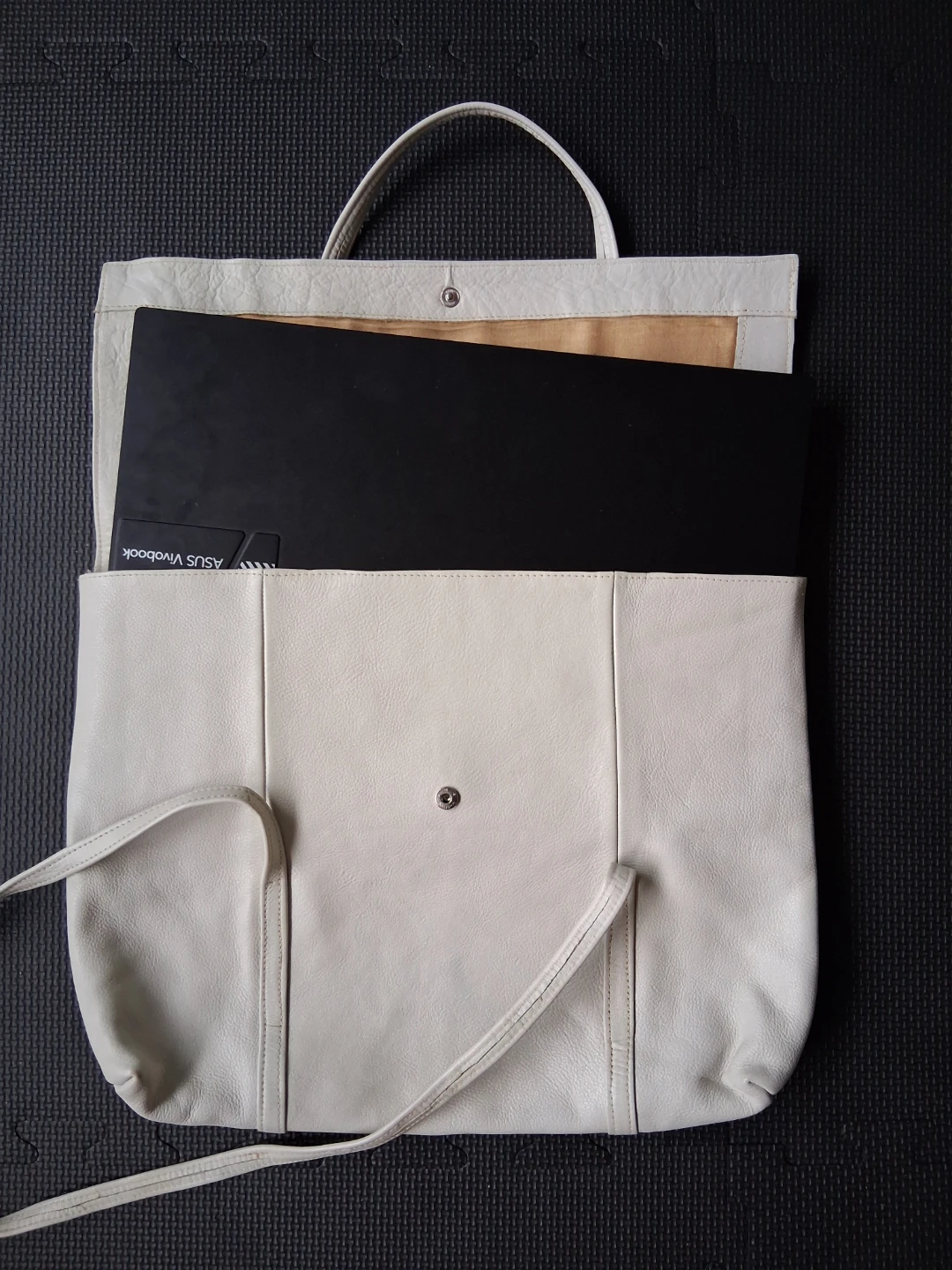 Genuine Leather Laptop Size Bag - photo 4