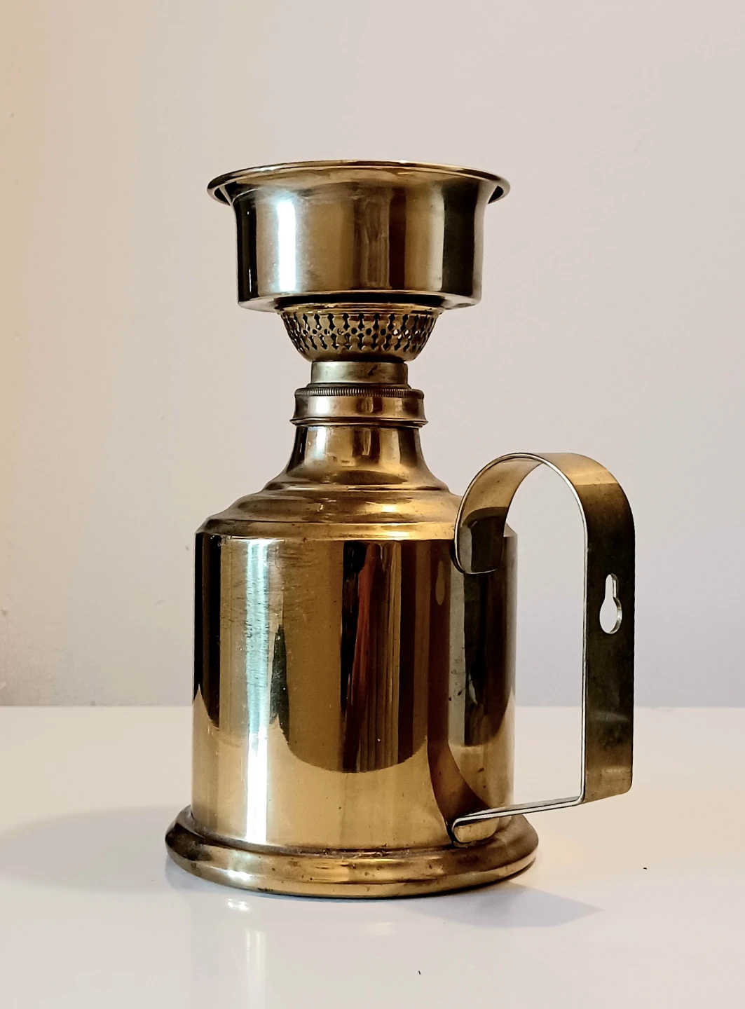 Vtg Harnisch Kosmos Burner Lamp
