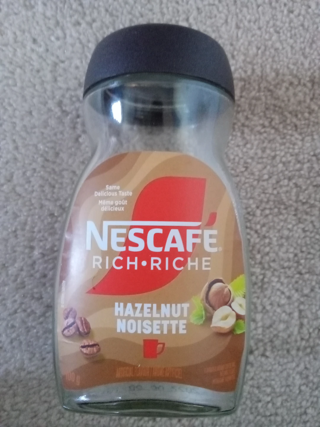 Nescafé Rich Hazelnut Instant Coffee Jar