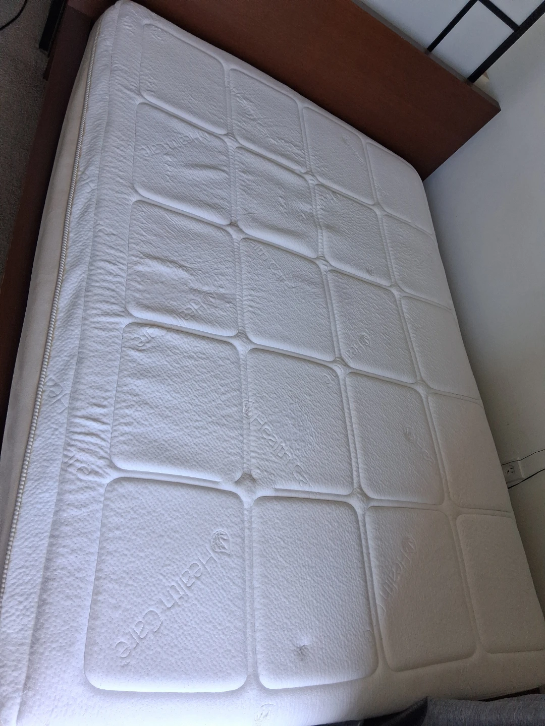 IKEA bed frame with Health Care Brand Mattress - photo 3