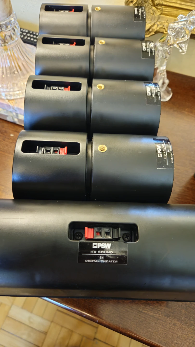 PSW HD Sound S4 Digital Theater Speakers (Set of 7)