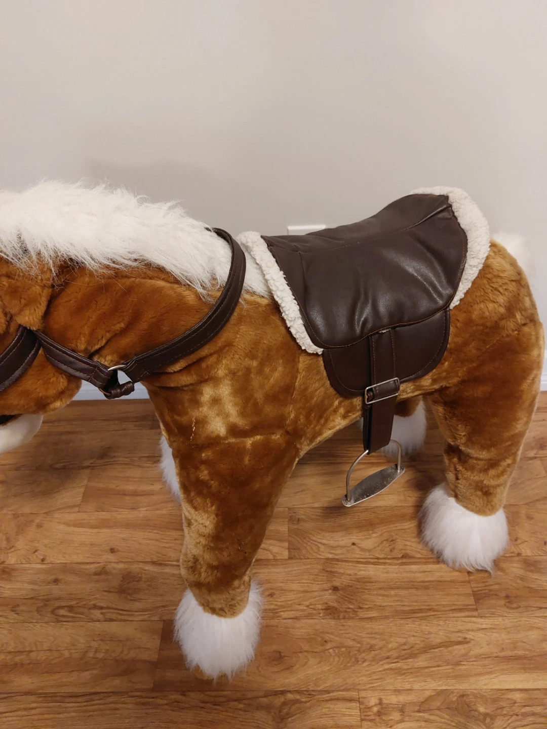 Plush Ride-On Horse Toy - photo 3