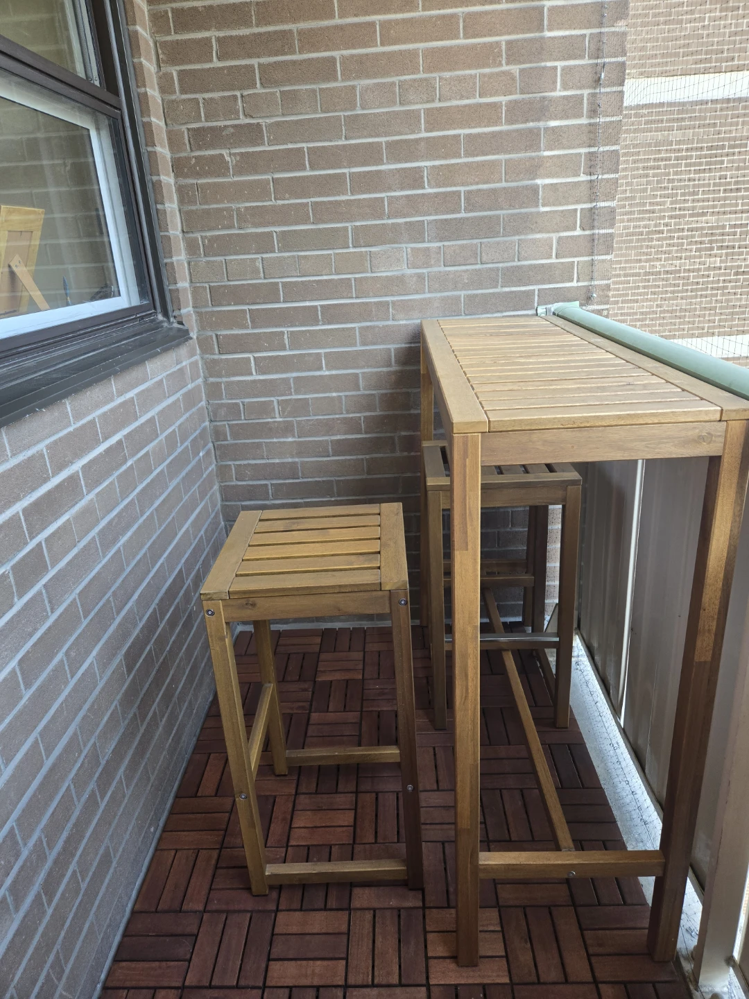 Ikea NÄMMARÖ outdoor bar table + 2 bar stools - photo 3