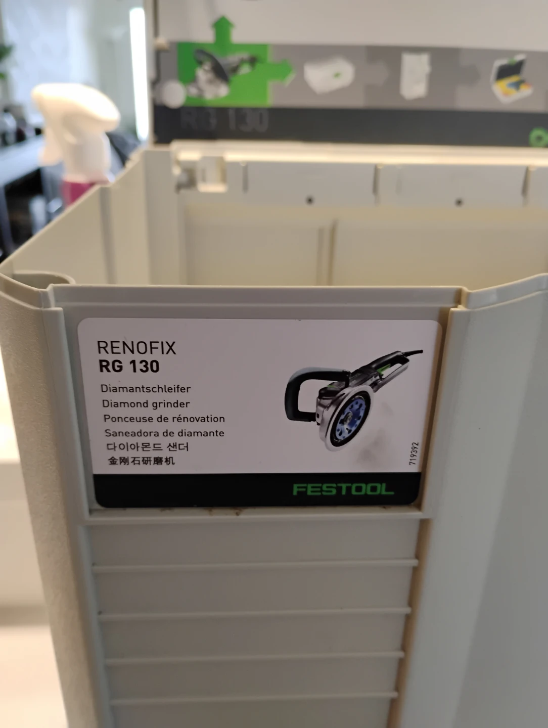 Festool RENOFIX RG 130 Diamond Grinder - photo 2