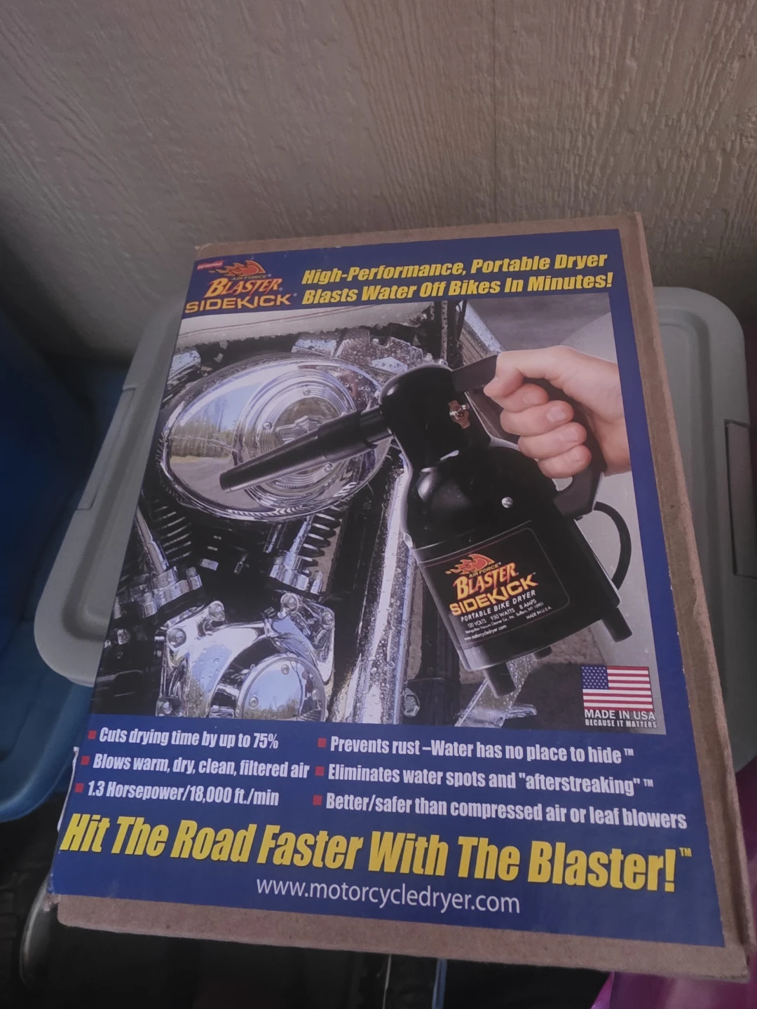 Blaster Sidekick Portable Bike Dryer