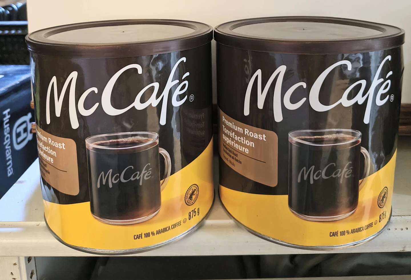 McCafé Premium Roast 100% Arabica Coffee 875g (2 Cans)