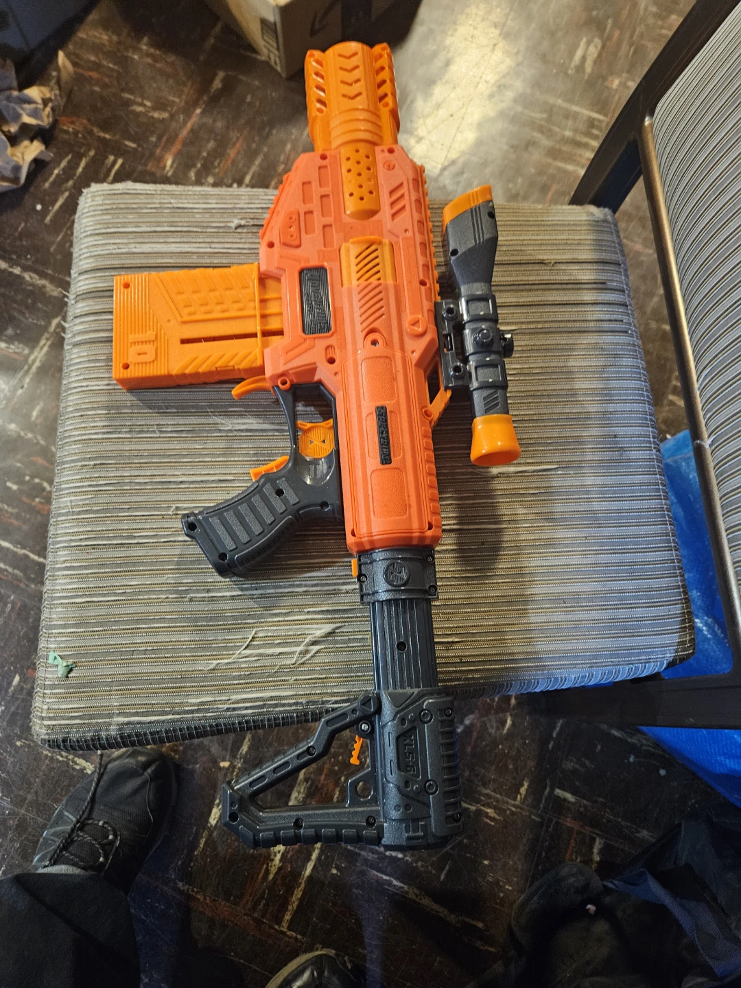 Nerf N-Strike Elite Retaliator blaster with scope - photo 2