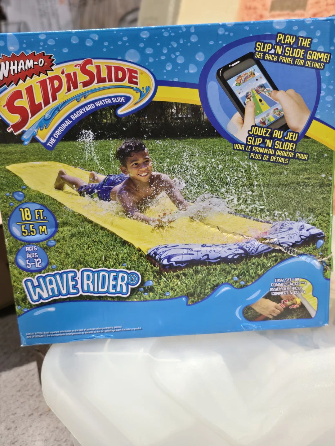 Wham-O Slip 'N Slide Wave Rider Backyard Water Slide