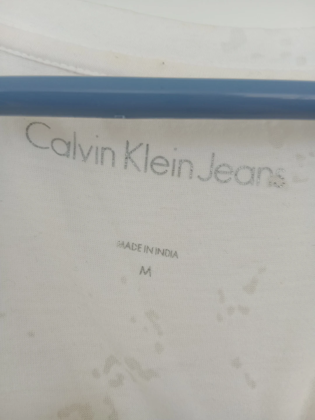 Calvin Klein Jeans White Floral T-Shirt Size M - photo 2