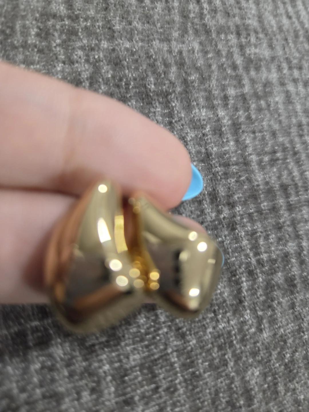 Gold Tone Hoop Earrings