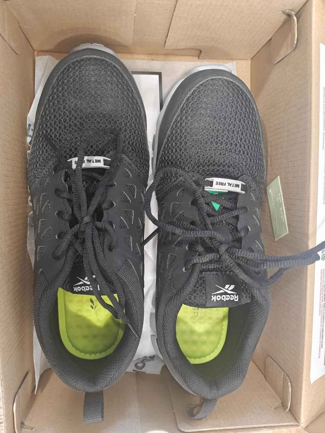 Reebok Black Safety Shoes - photo 2