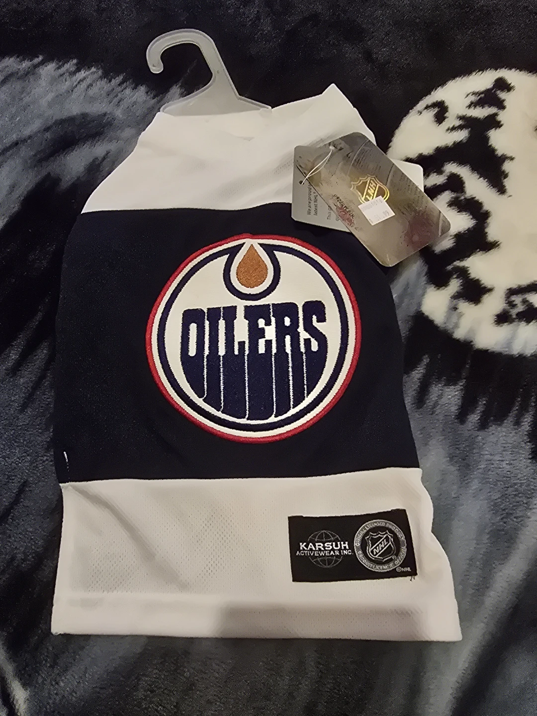 Edmonton Oilers Pet Jersey size XXS
