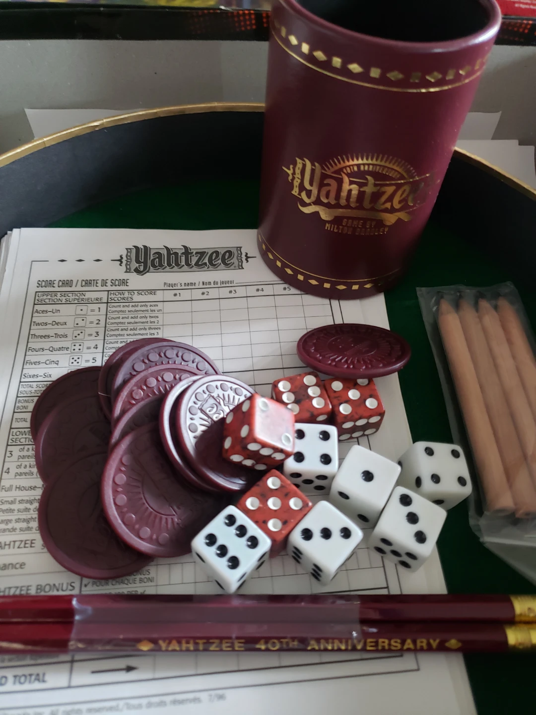 Yahtzee 40th Anniversary Edition Board Game