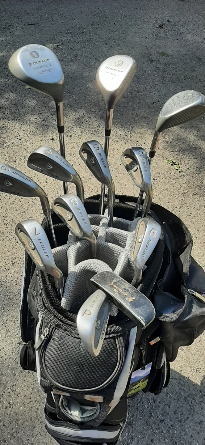 Complete Set Of Men's Right Handed Dunlop Golf Clubs - photo 2