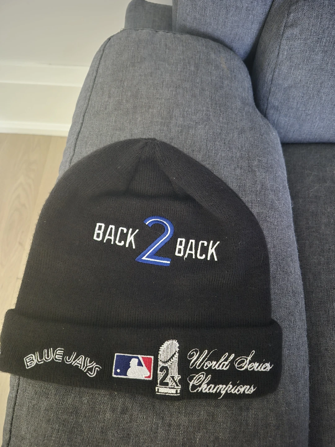 Toronto Blue Jays World Series Beanie - photo 2
