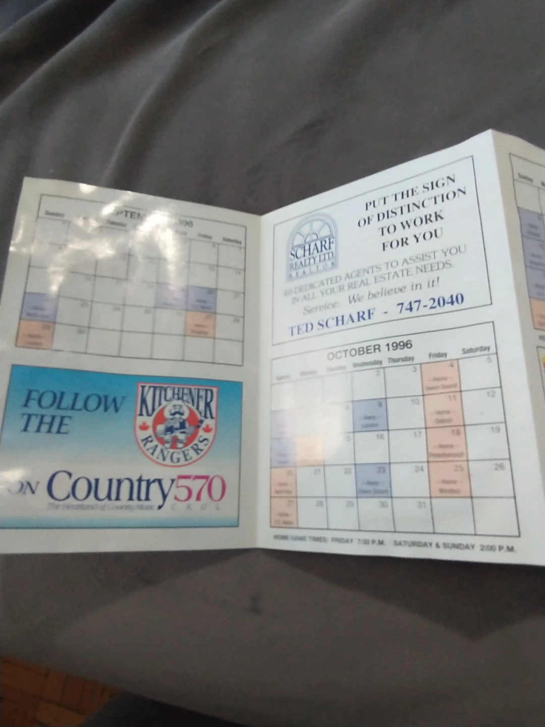Kitchener Rangers Major Jr. A Hockey Schedule 1996-97 - photo 3