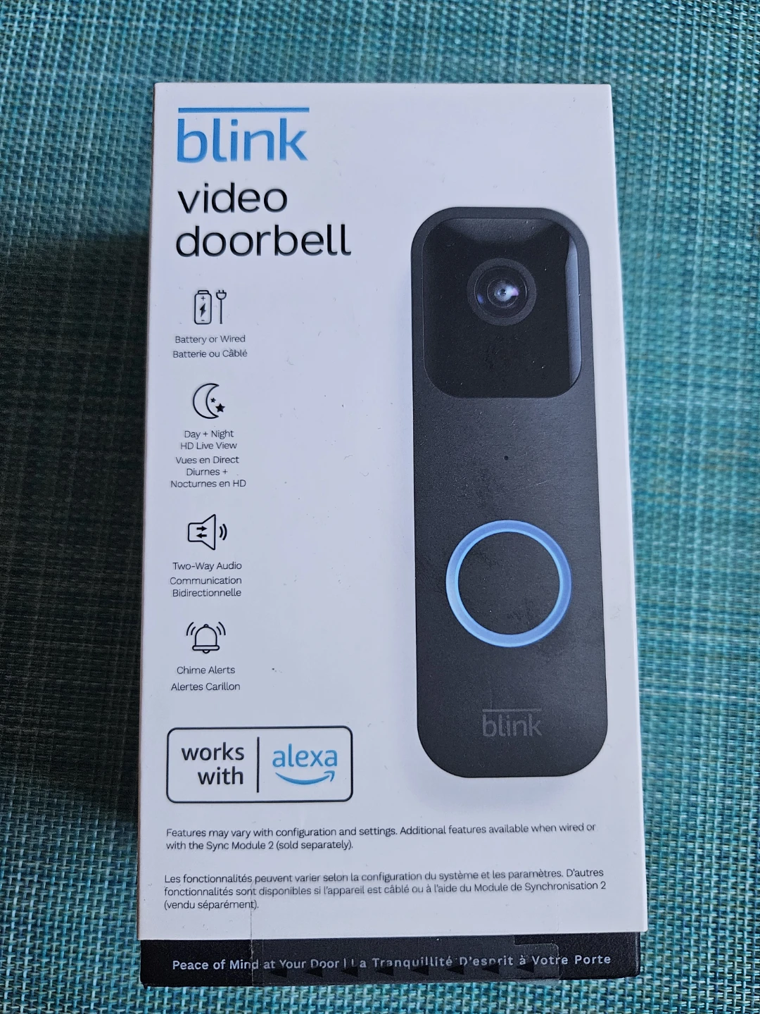 Amazon Blink Video Doorbell - Black