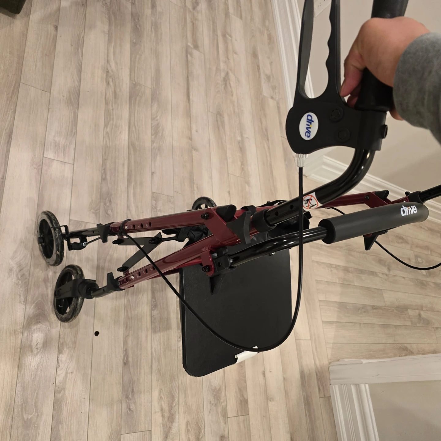 Drive Medical 4-Wheel Rollator Walker - photo 5