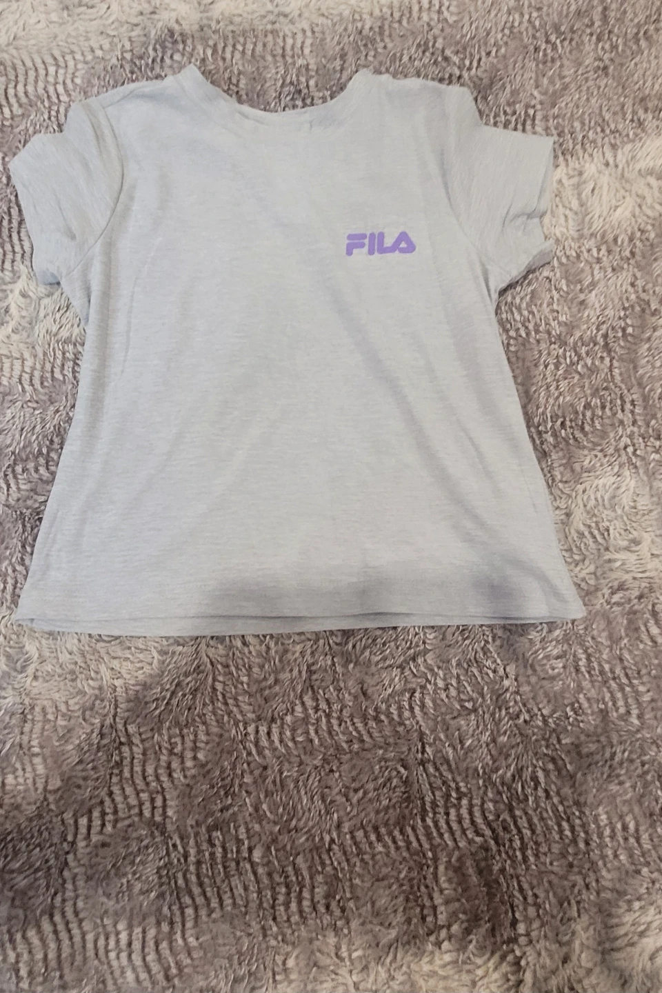 3 Fila T-Shirts - Purple, Pink, Light Blue - photo 3