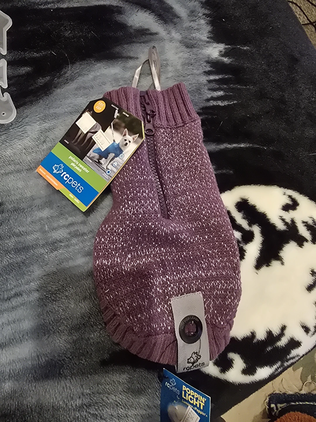 RC Pet Products Purple Dog Sweater - photo 2