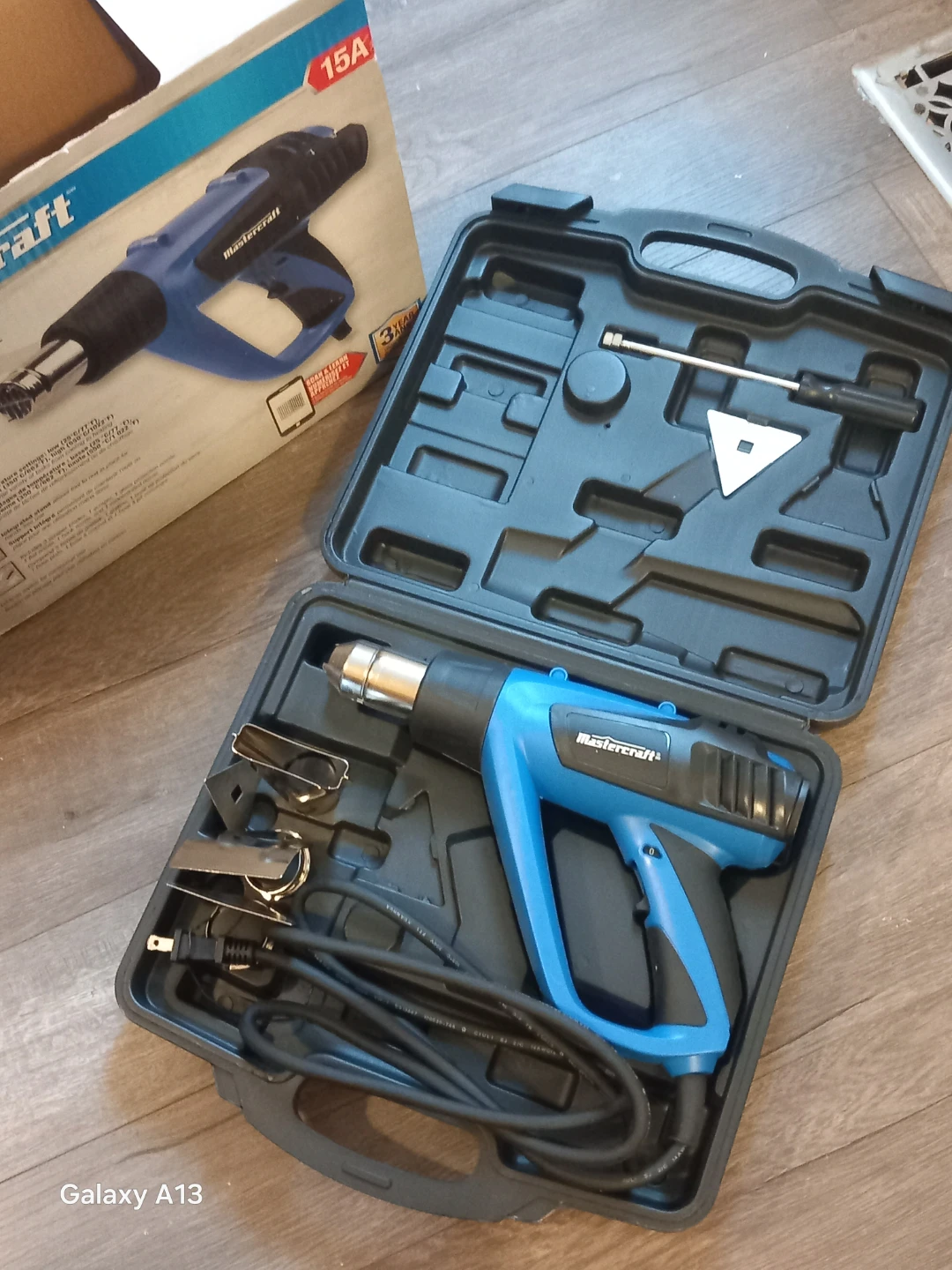 Mastercraft Corded Heat Gun Kit