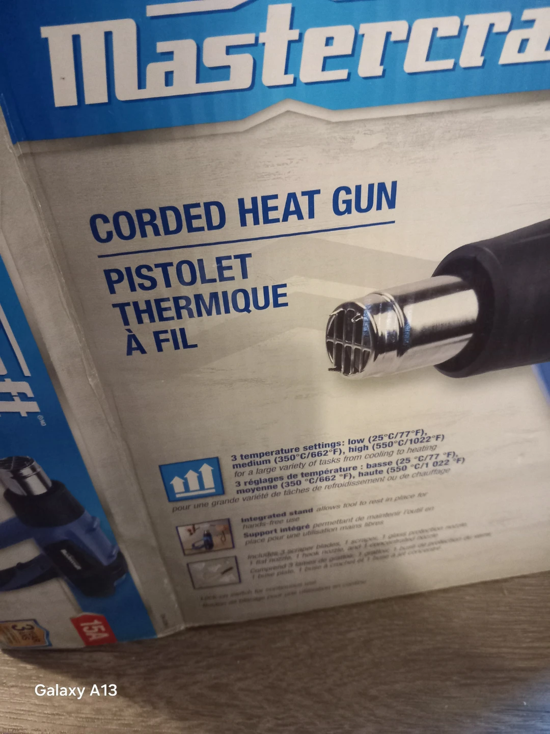 Mastercraft Corded Heat Gun Kit - photo 3