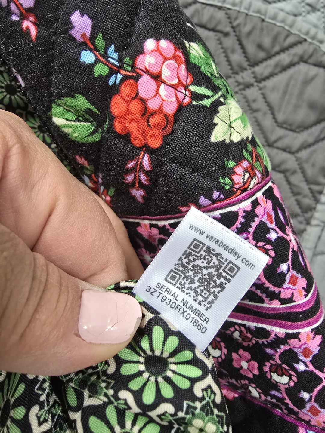 Vera Bradley Quilted Floral Tote Bag - photo 4