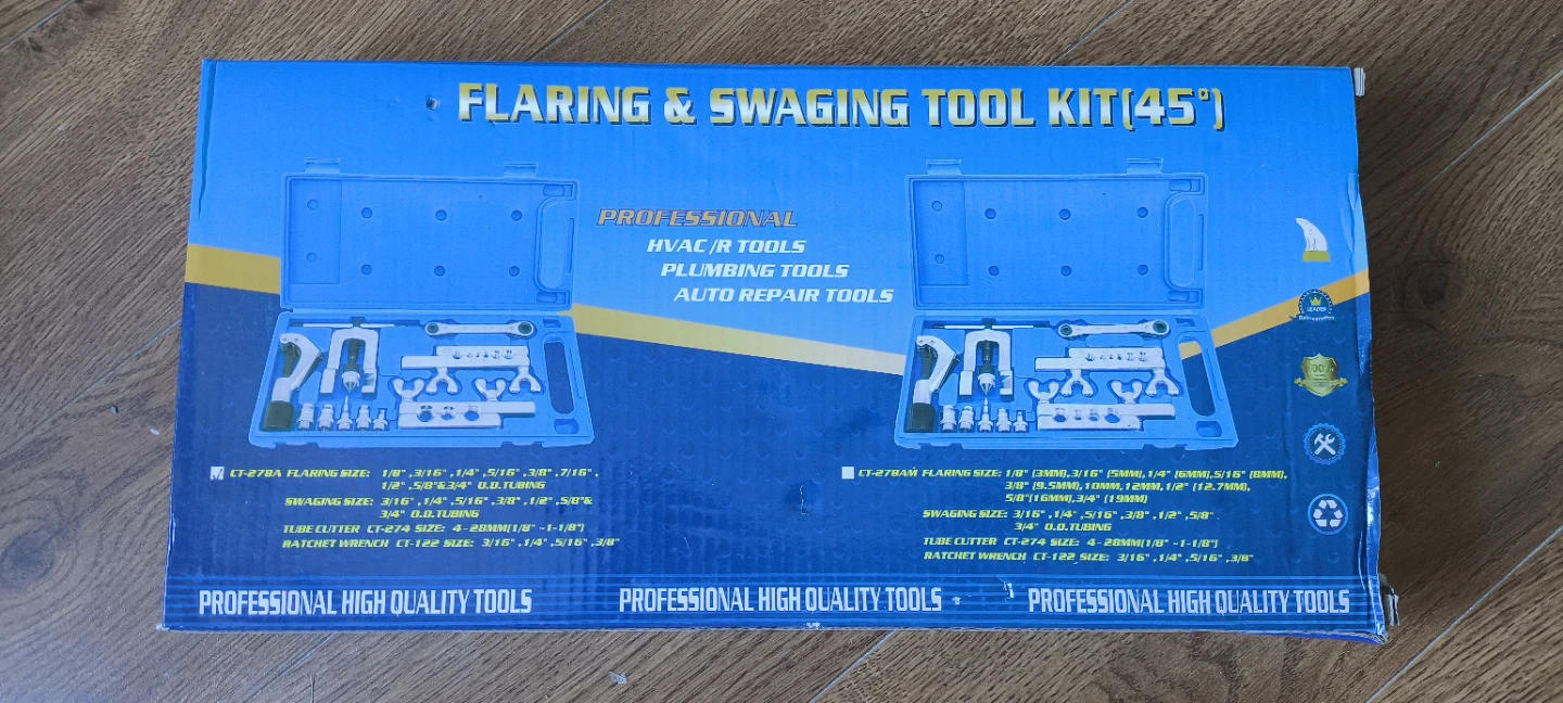Flaring & Swaging Tool Kit (45 Degrees)