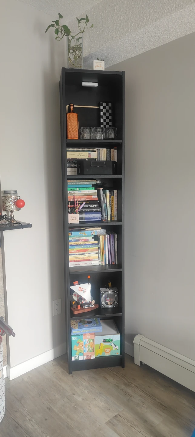 IKEA BILLY Bookcase - Black Oak Effect - photo 2