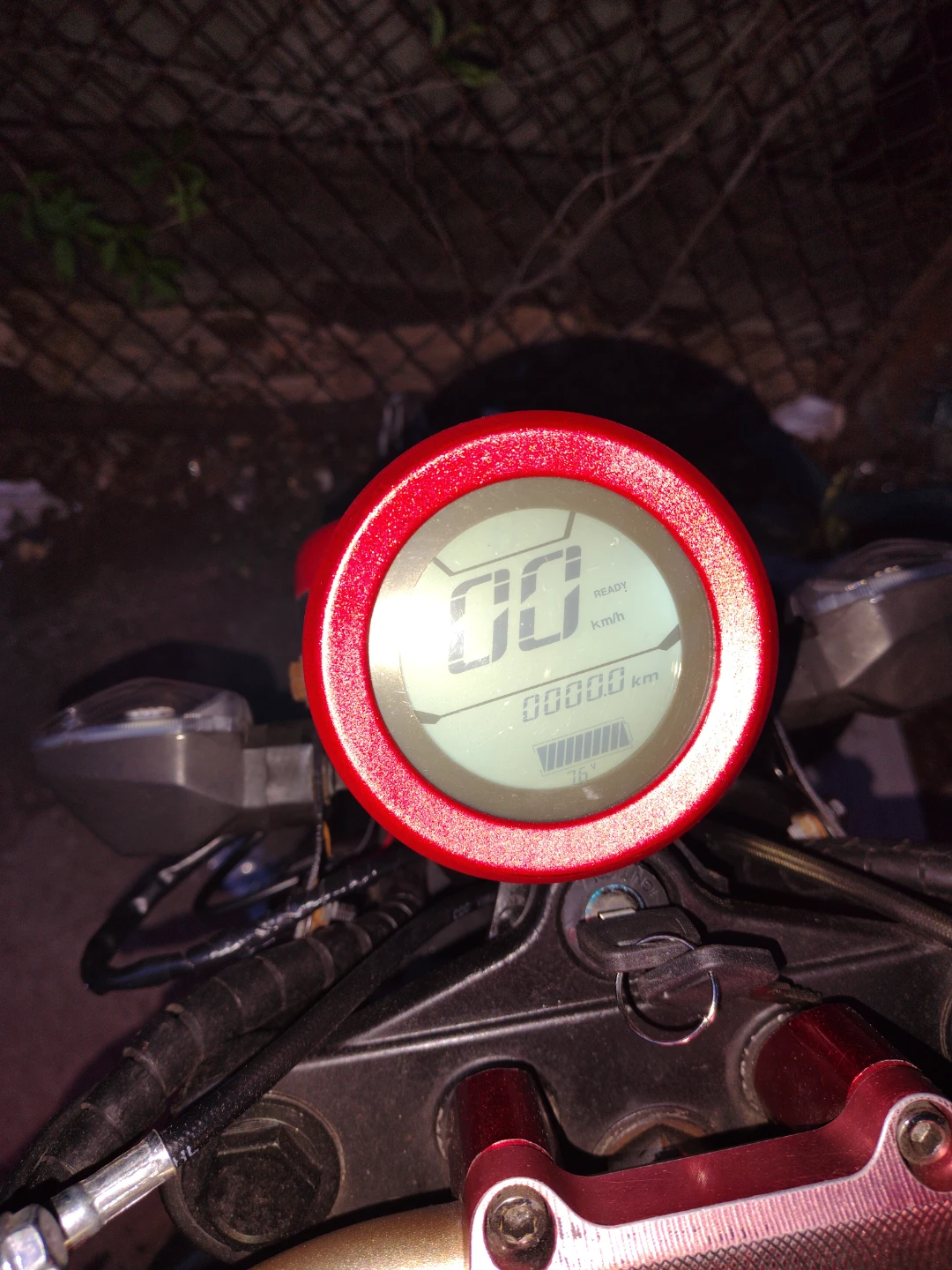 Red Electric Motorcycle Scooter - photo 3