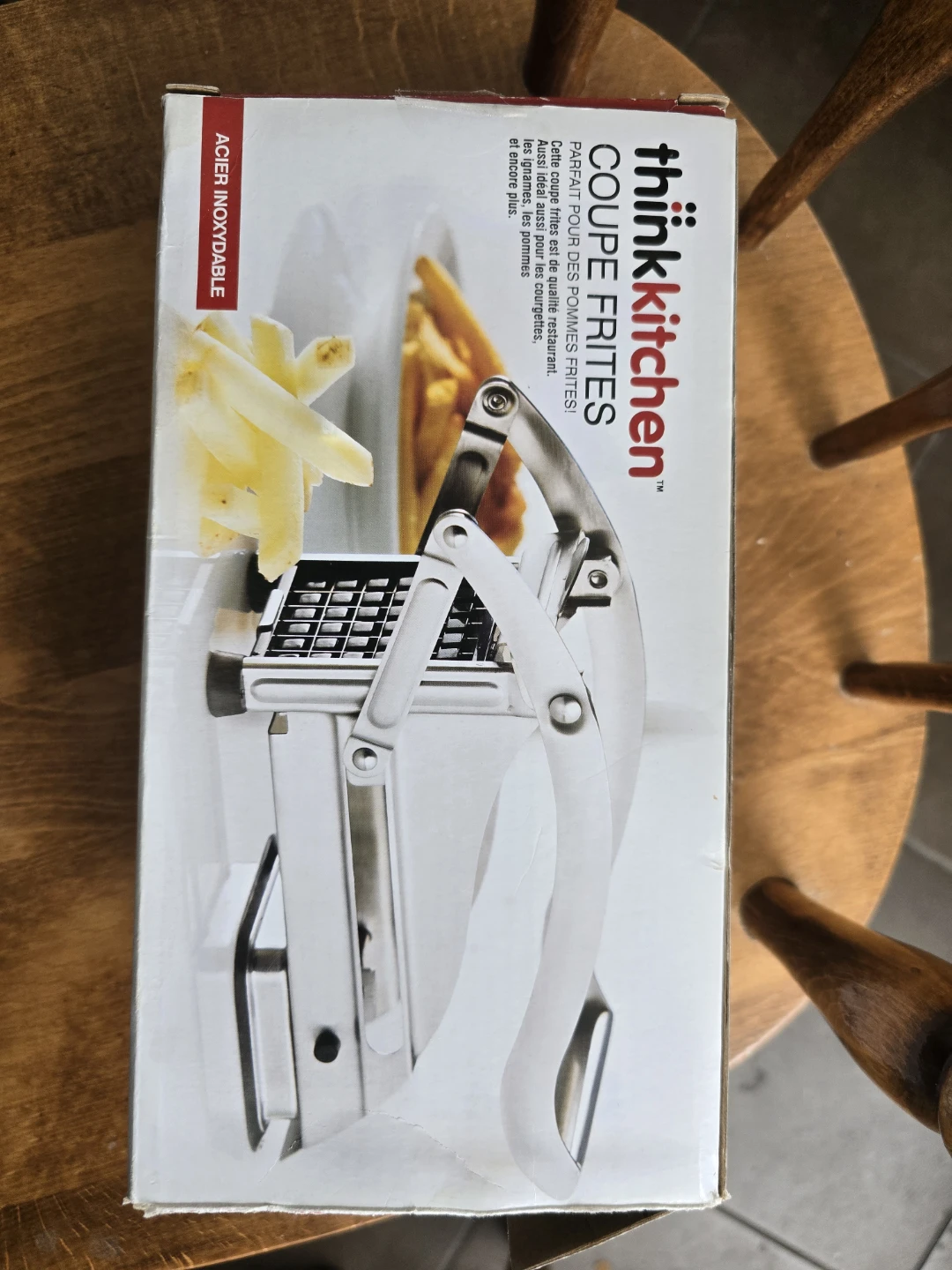 ThinkKitchen Stainless Steel French Fry Cutter