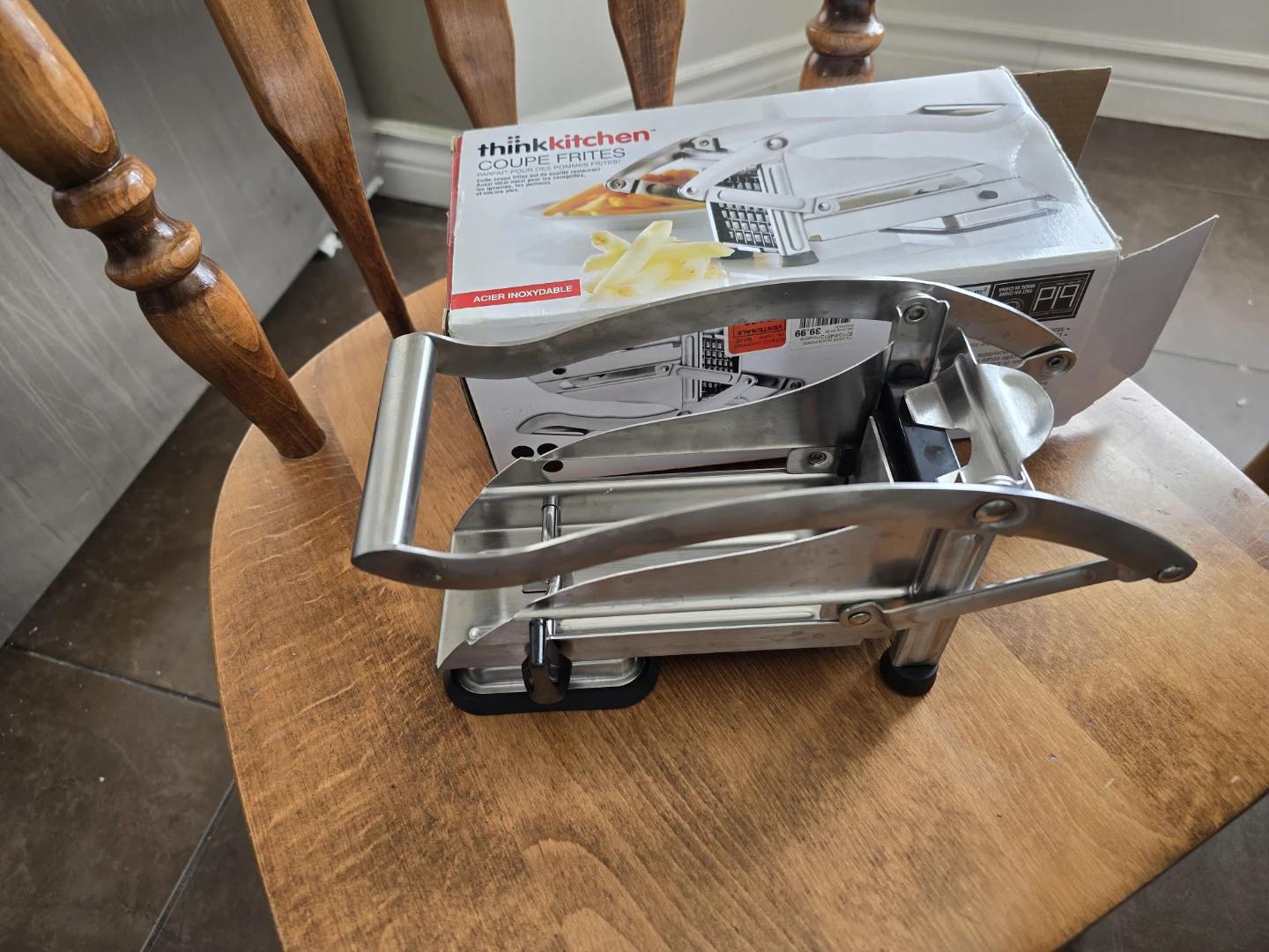 ThinkKitchen Stainless Steel French Fry Cutter - photo 2