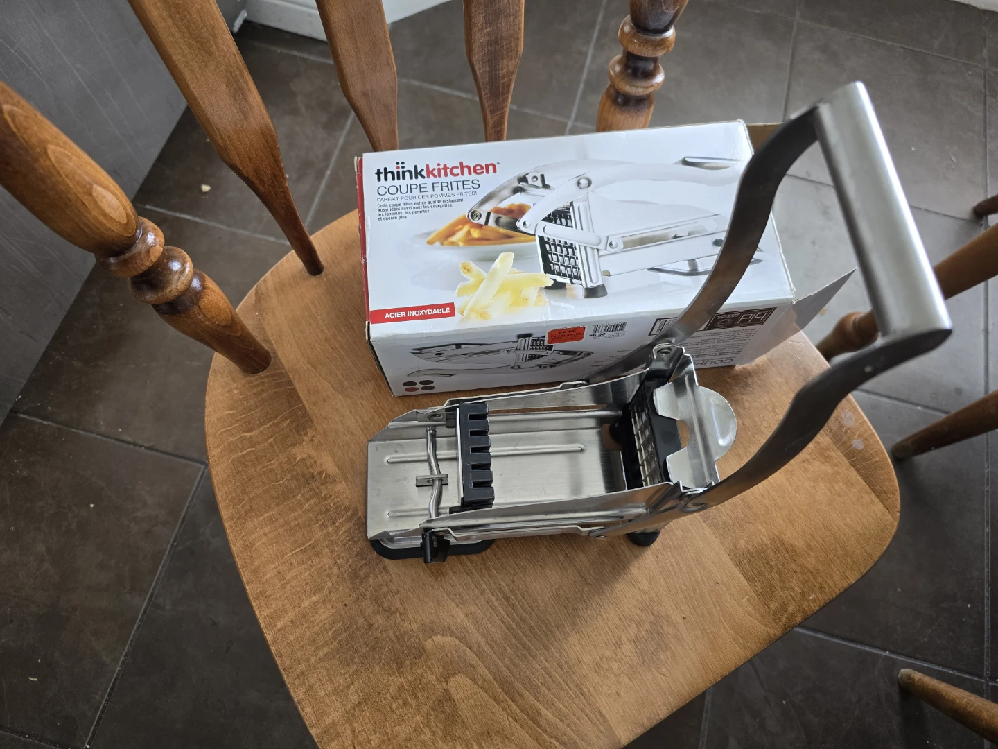 ThinkKitchen Stainless Steel French Fry Cutter - photo 3