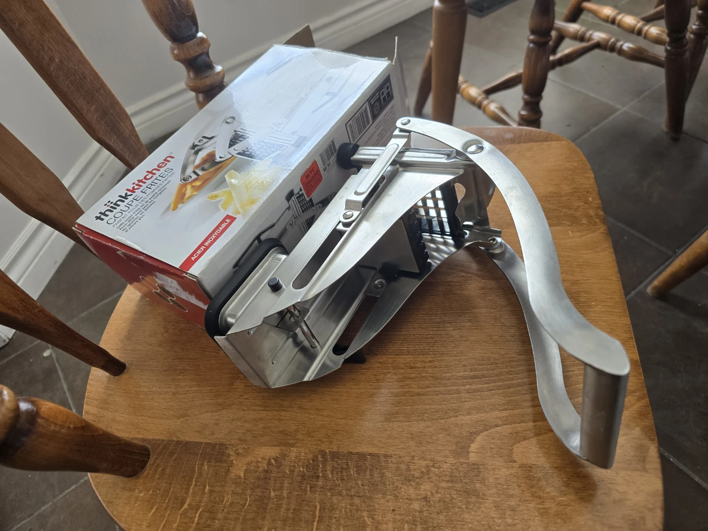 ThinkKitchen Stainless Steel French Fry Cutter - photo 5