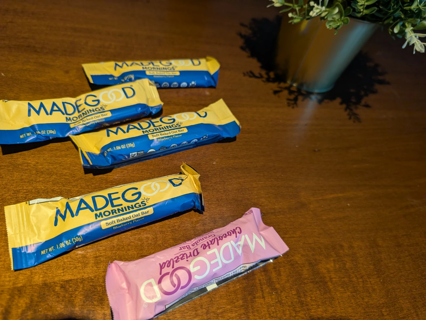 MadeGood Mornings Soft Baked Oat Bars - 5 Pack