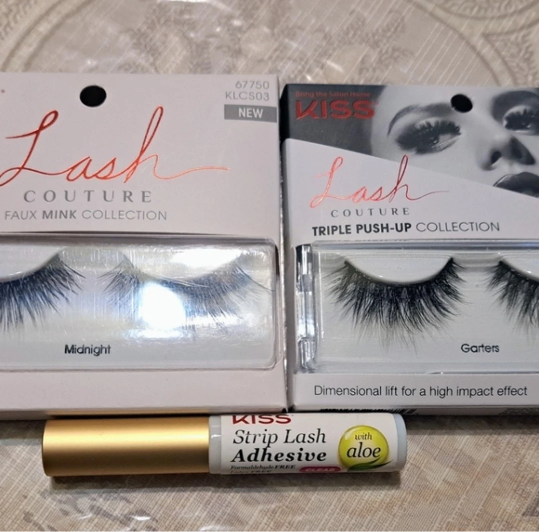 KISS Lash Couture False Lashes & Strip Lash Adhesive