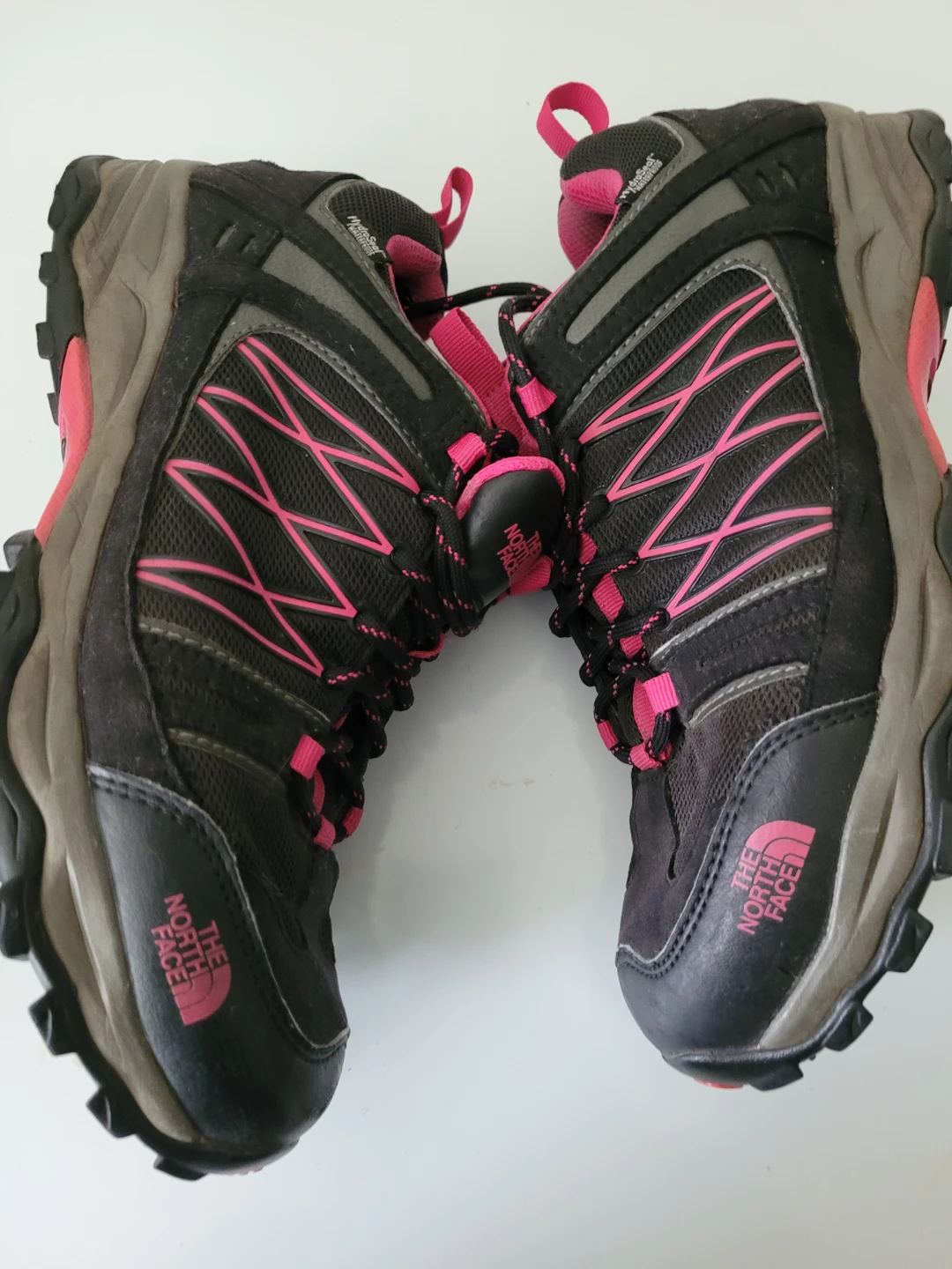 The North Face Women's Hiking Shoes Black Pink Size 8 - photo 2