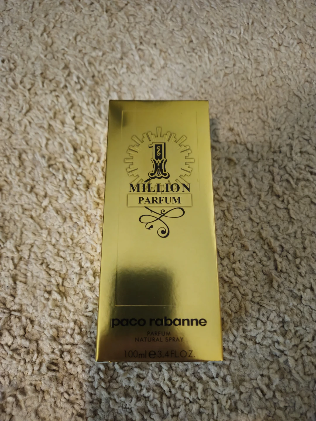 Paco Rabanne 1 Million Parfum Natural Spray 3.4 FL.OZ.