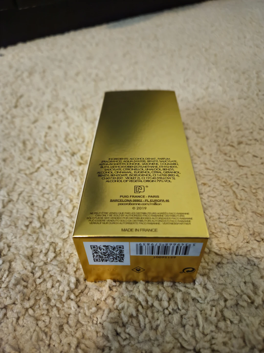 Paco Rabanne 1 Million Parfum Natural Spray 3.4 FL.OZ. - photo 4