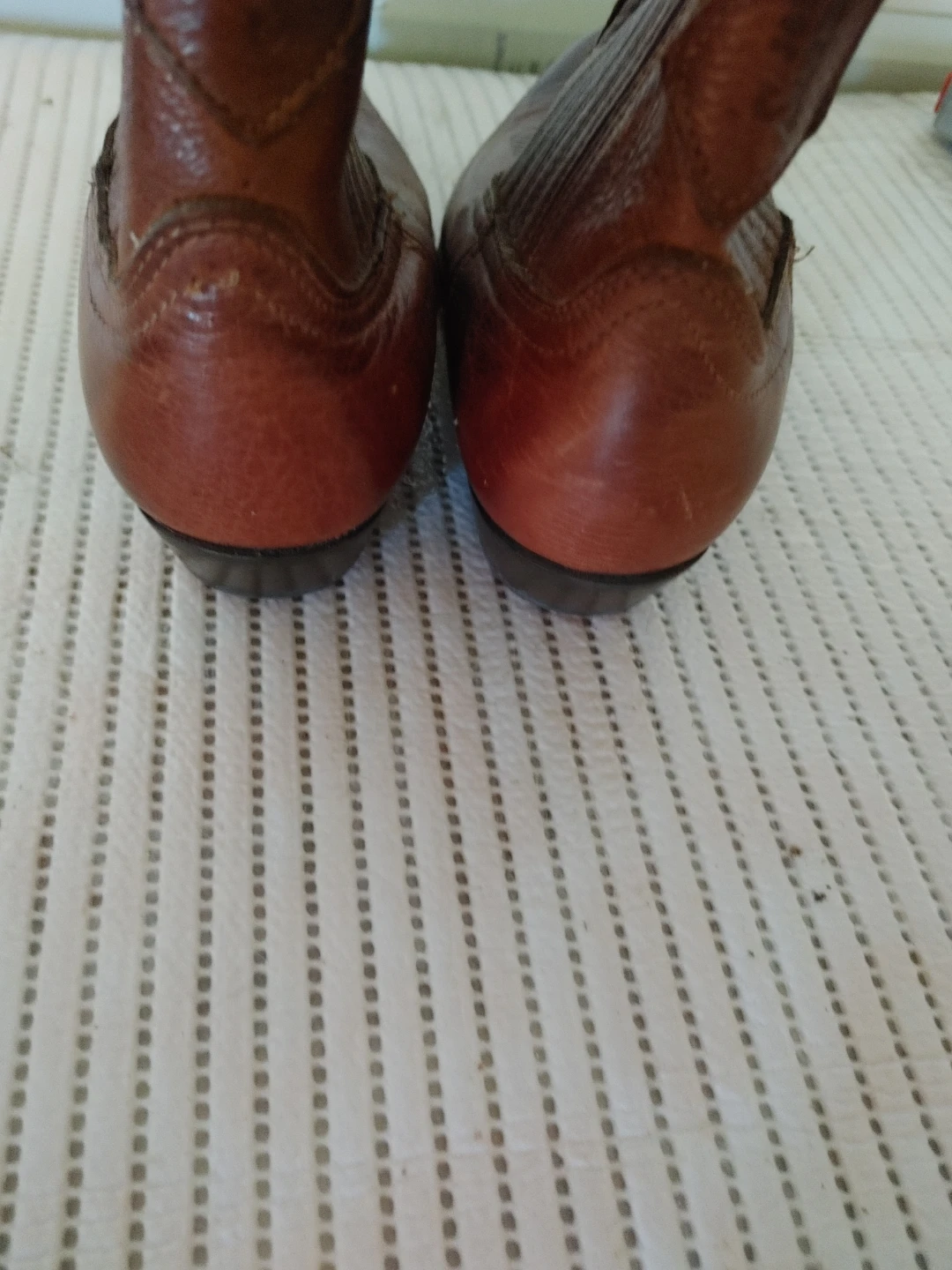 Brown Leather Ankle Boots - Size 37 - photo 4