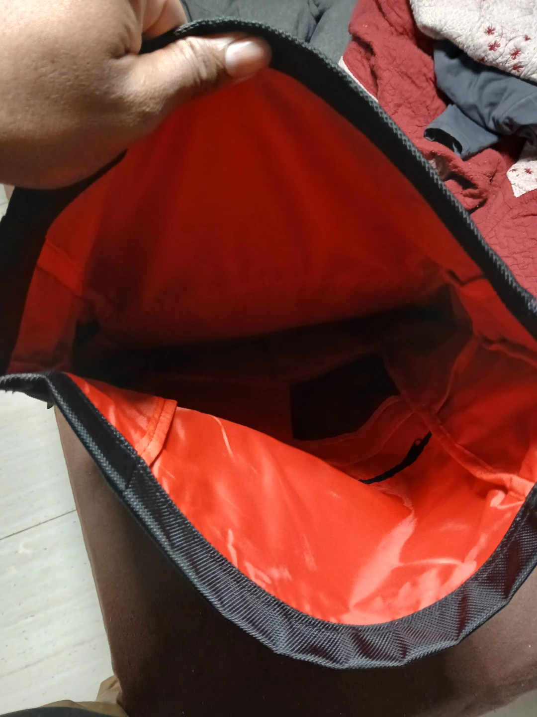 Black Roll-Top Backpack with Toei Animation Logo