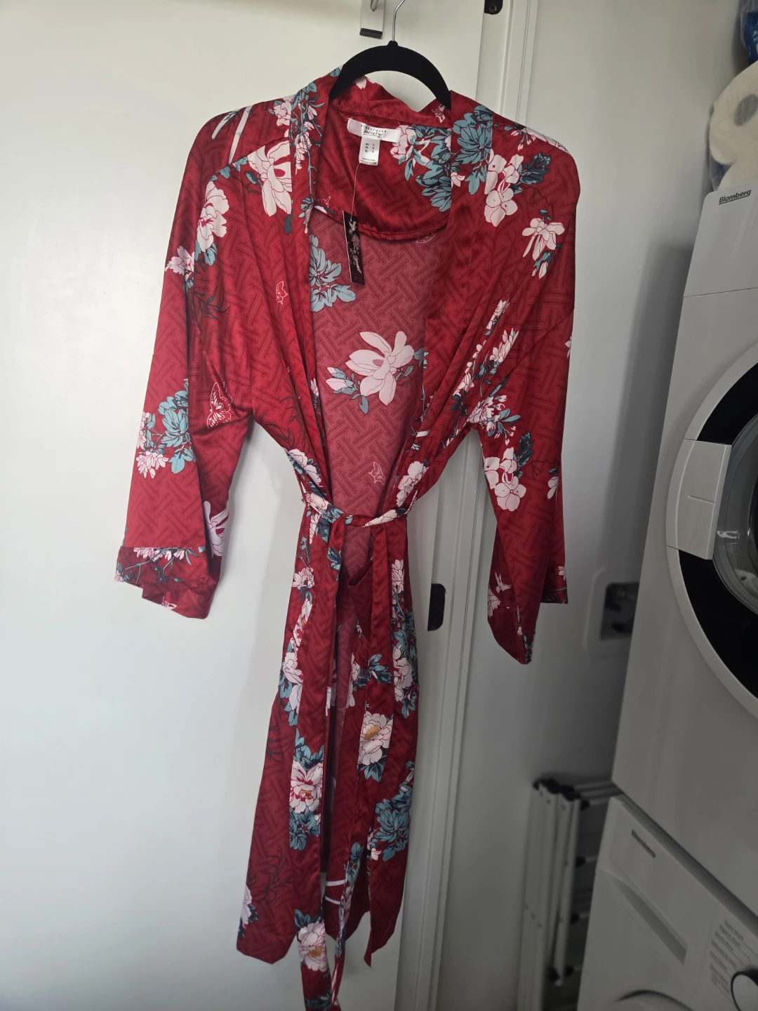 Red Floral Kimono Cardigan - photo 3