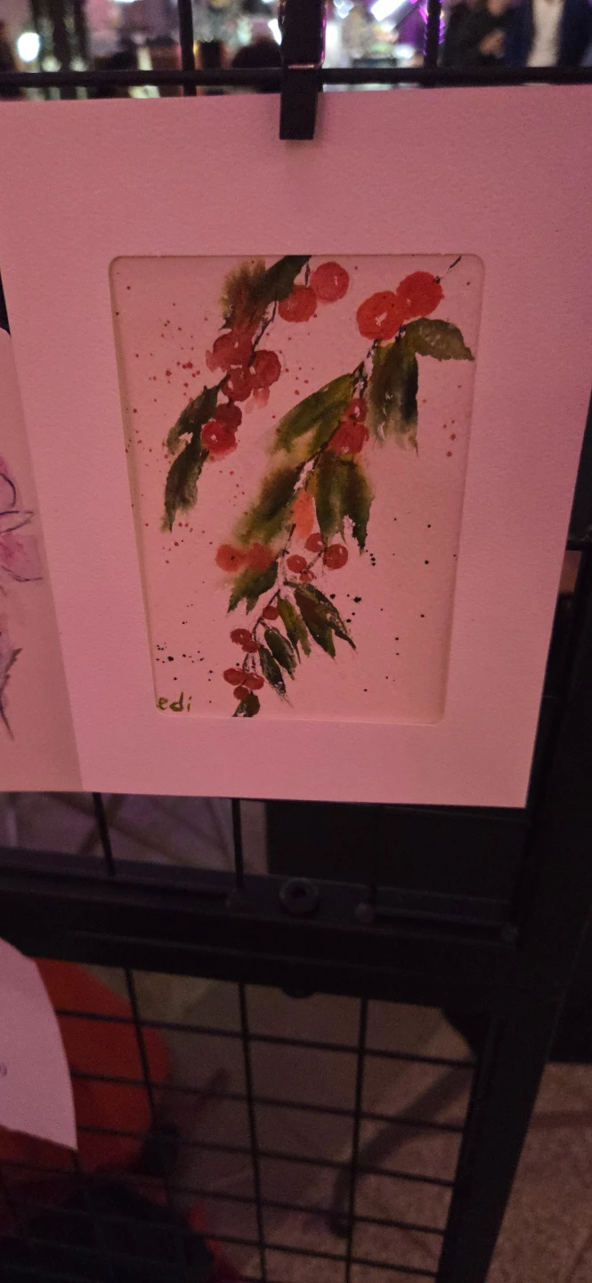 Set of 4 Watercolour Art Prints cards - photo 2