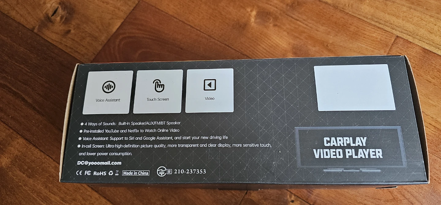 CarPlay Video Player with Touch Screen and Voice Assistant - photo 3