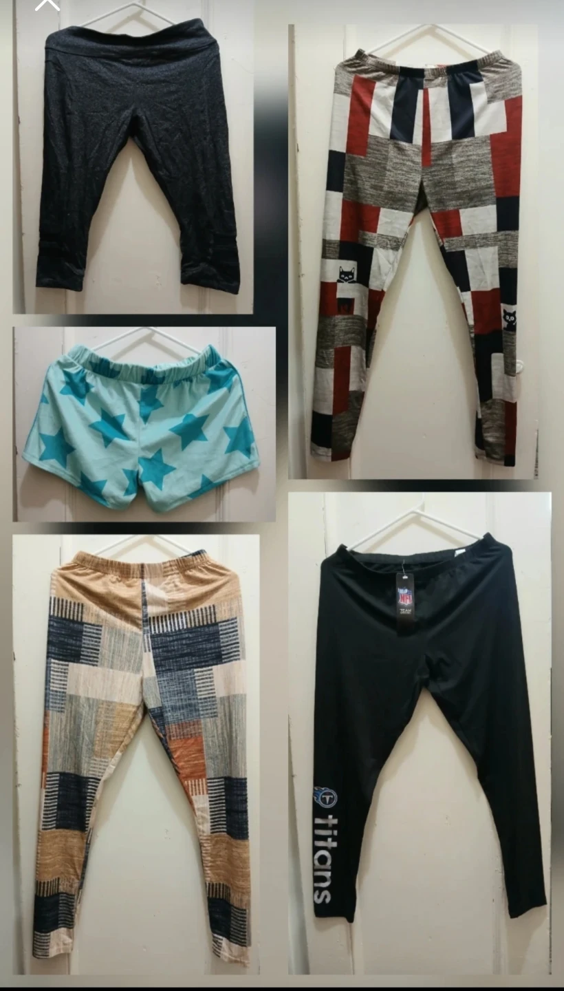 Lot of 5 Pairs of Women's Pants and Shorts