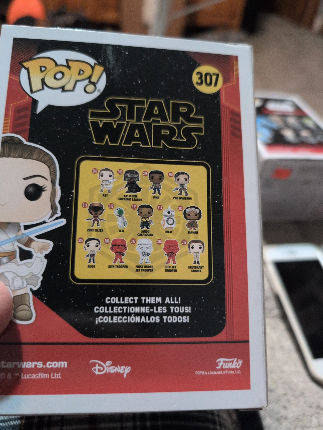 Funko Pop! Star Wars Rey 307 - photo 2