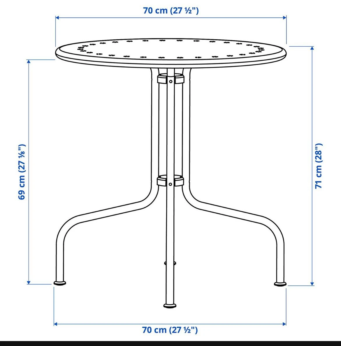 Ikea LÄCKÖ Outdoor Table - photo 5