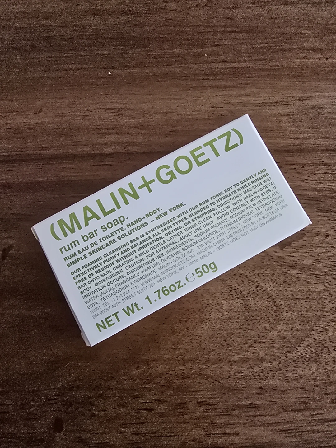 MALIN+GOETZ Rum Bar Soap - 1.76oz